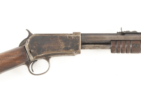 Winchester, Model 1890, Slide Action Rifle, .22 WRF caliber, SN 435359A, manufactured 1910, showing