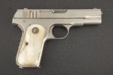 Colt, Model 1908, Semi-Auto Pistol, .380 caliber, SN 41819, factory nickel finish, 4