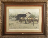 Melvin C. Warren, hand signed Print titled 