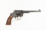 Pre-War, Smith & Wesson Double Action Target Revolver, .22 LR caliber, SN 3045, excellent original b