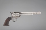 Antique U.S. Cavalry Colt SAA Revolver, SN 119666, .45 caliber, manufactured in 1887. This is a 6-sh