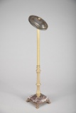 Vintage marble and iron footed Hat Stand, circa 1920s, 24 1/2