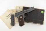 Colt, Model 1903, Semi-Auto Pistol, .32 caliber, SN 470039, blue finish, 3 1/2