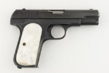 Colt, Model 1908, Semi-Auto Pistol, .380 caliber, SN 91257, blue finish, 3 1/2