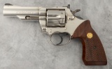 Colt Trooper, MK III, Double Action Revolver, .357 MAG caliber, SN 76137L, nickel finish, 4