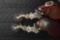 Lytle & Mower marked Spurs, incredible double mounted hand engraved with raised Longhorns on one sid