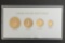 ATTENTION COLLECTORS OF GOLD COIN PROOF SETS. THESE PROOF SETS ARE FROM The Late Joe & Billie Brownf