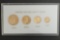 ATTENTION COLLECTORS OF GOLD COIN PROOF SETS. THESE PROOF SETS ARE FROM The Late Joe & Billie Brownf