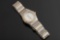 Ladies stainless and 18kt yellow gold omega constellation watch with .26ctw diamond. Showing Replace