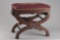 Rare Victorian Walnut adjustable Piano Stool. These stools were originally featured in the 1890s Chi