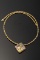 This lot consists of two Items to include: (1) Ladies 14kt woven round omega chain weighing 6 grams.