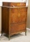 French Style 5 drawer Chest on Chest, circa 1920-30s, Satin Wood with satin wood inlay, excellent co