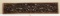 Antique oak stick and ball Fret Work, circa 1890s, in original finish, measures 91 1/2