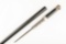 Antique Cane Gun marked 