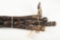 Group of four (4) vintage folk art wooden Canes. (1) A 37