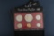 Group of five (5) uncirculated cased 1977 U.S. Proof Sets, totaling 30 coins. Each set contains 6 Co