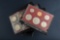 Group of seven (7) uncirculated cased U.S. Proof Sets, totaling 42 Coins. Five are dated 1980, two a