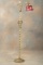 Fancy antique brass Floor Lamp, circa 1920s, in original finish and patina with 6 1/2