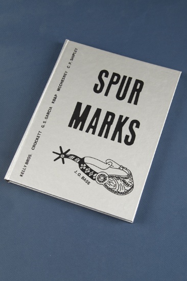 Book titled "SPUR Marks",  #470/500. This is a book greatly sought after by all Bit & Spur collector