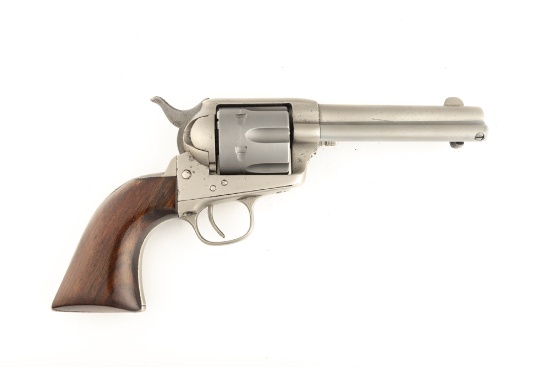 Antique Colt SAA Revolver, .44/40 caliber, SN 57490, manufactured circa 1880, serial number can be f