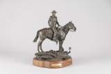 Original Bronze Sculpture by Texas Artist Cary Clawson (1945-2009), titled 