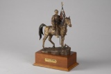 Bronze Sculpture by American Artist Jim Ponter, (1923-2007), titled 
