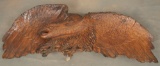 Fantastic hand carved Eagle with wing spread of 58