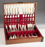 Partial set of 45 pieces of  mismatched 