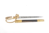 Amazing National Socialist Era Forestry Cutlass. Made by F.W. Hoeller. Excellent overall with etched
