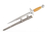 Very nice early Second Model German Luftwaffe Air Force officer Dagger. These daggers were meant to