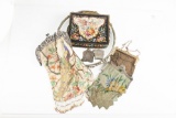 This Lot consists of the  following seven (7) Items to include: Two unique small Flapper Coin Purses