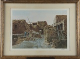Hand signed Print by noted artist Paul Calle (1928-2010) titled 