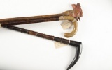 Group of three (3) Canes. (1) A 36 1/2