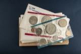 Group of four (4) U.S. 1977, uncirculated Proof Sets totaling 24 Coins. Each case contains A silver