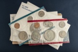 Group of five (5) U.S. 1978 uncirculated Proof Sets, totaling 60 Coins. WILL BE SOLD AS ONE LOT. The