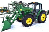 2006 JD 6420 MFWD tractor with 640 self-leveling loader