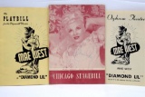 (3) Mae West Playbills