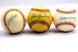 (3) Signed Baseballs