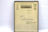 1927 Sergeant Alvin York Signed Letter