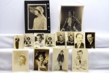(15) Early  Signed Actor/ Actress Photos