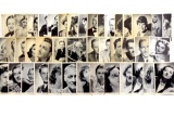 (43) Early Movie Studio Actor/ Actress Cards