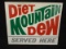 Diet Mountain Dew Metal Sign