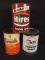 LOT (3) Soda Fountain Syrup Cans