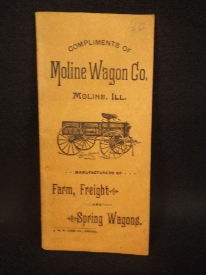Moline Wagon Co. Pocket Ledger