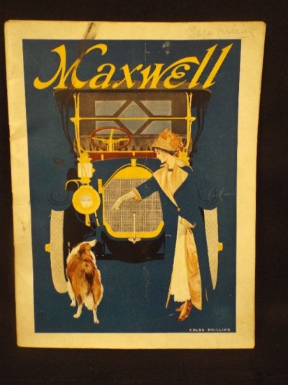 1912 Maxwell Motor Cars Book