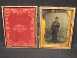 Civil War Soldier Tin Type Photo
