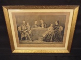 Currier & Ives General Grant and Family Print