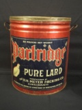 Partridge 50 lb. Lard Tin