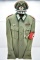 WWII German Officer Uniform, With Hat, Tunic And Trousers