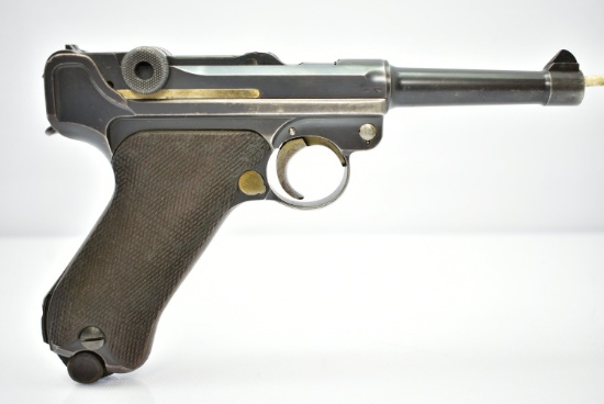 Circa 1920's German Luger, 9mm cal., Semi-Auto